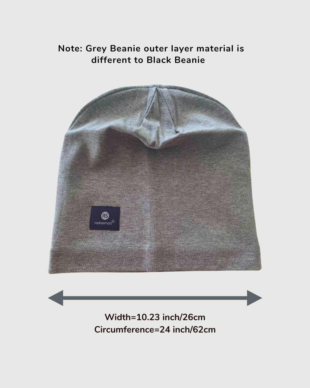 The Radia Smart® Slouch Beanie (Grey) offers EMF protection with silver-lined Faraday fabric that blocks RF, 5G, and wireless radiation. Designed to support fertility and overall wellness, this anti-radiation hat is soft, breathable, and stylish for everyday wear. It helps reduce exposure to harmful frequencies while providing comfort and peace of mind. Perfect for health-conscious individuals seeking modern protection in a relaxed, casual design.